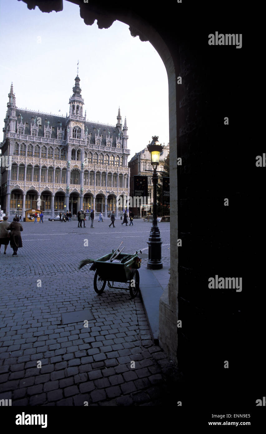 BEL, Belgien, Brüssel, der Maison Du Roi am Grand Place.  BEL, Belgien, Bruessel, Das Maison du Roi bin Grand Place. Stockfoto