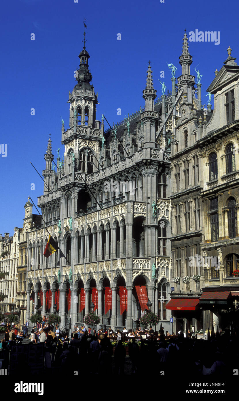 BEL, Belgien, Brüssel, der Maison Du Roi am Grand Place.  BEL, Belgien, Bruessel, Das Maison du Roi bin Grand Place. Stockfoto