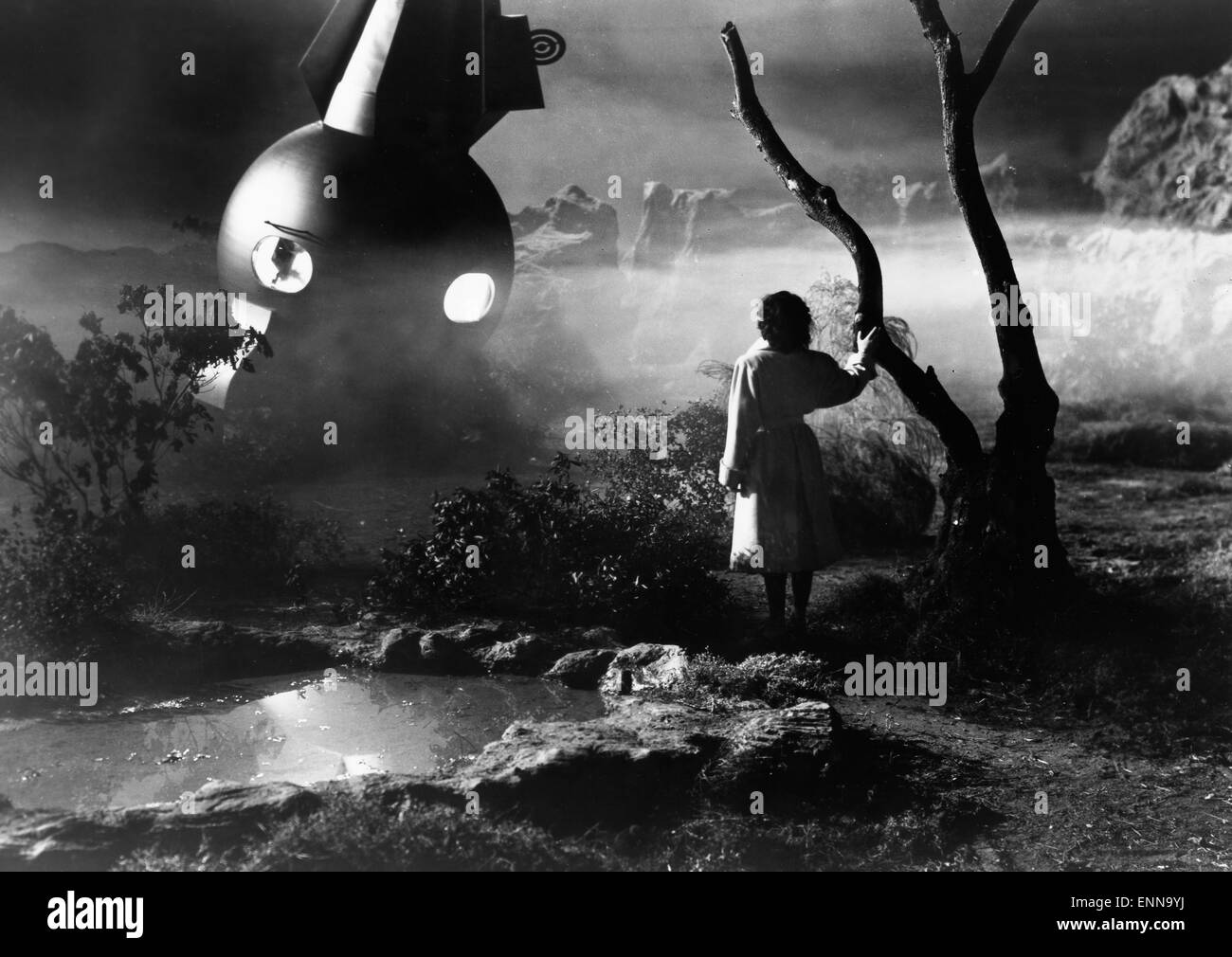 Der Mann aus Planet X, USA 1951, Regie: Ulmers, Monia: Margaret Field Stockfoto