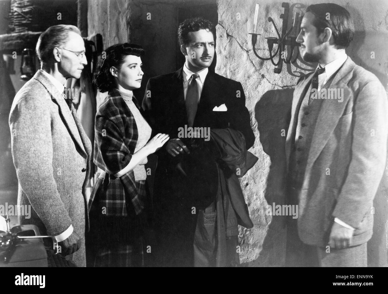 Der Mann aus Planet X, USA 1951, Regie: Ulmers, Monia: Margaret Field, Robert Clarke, Raymond Bond, William Schalle Stockfoto
