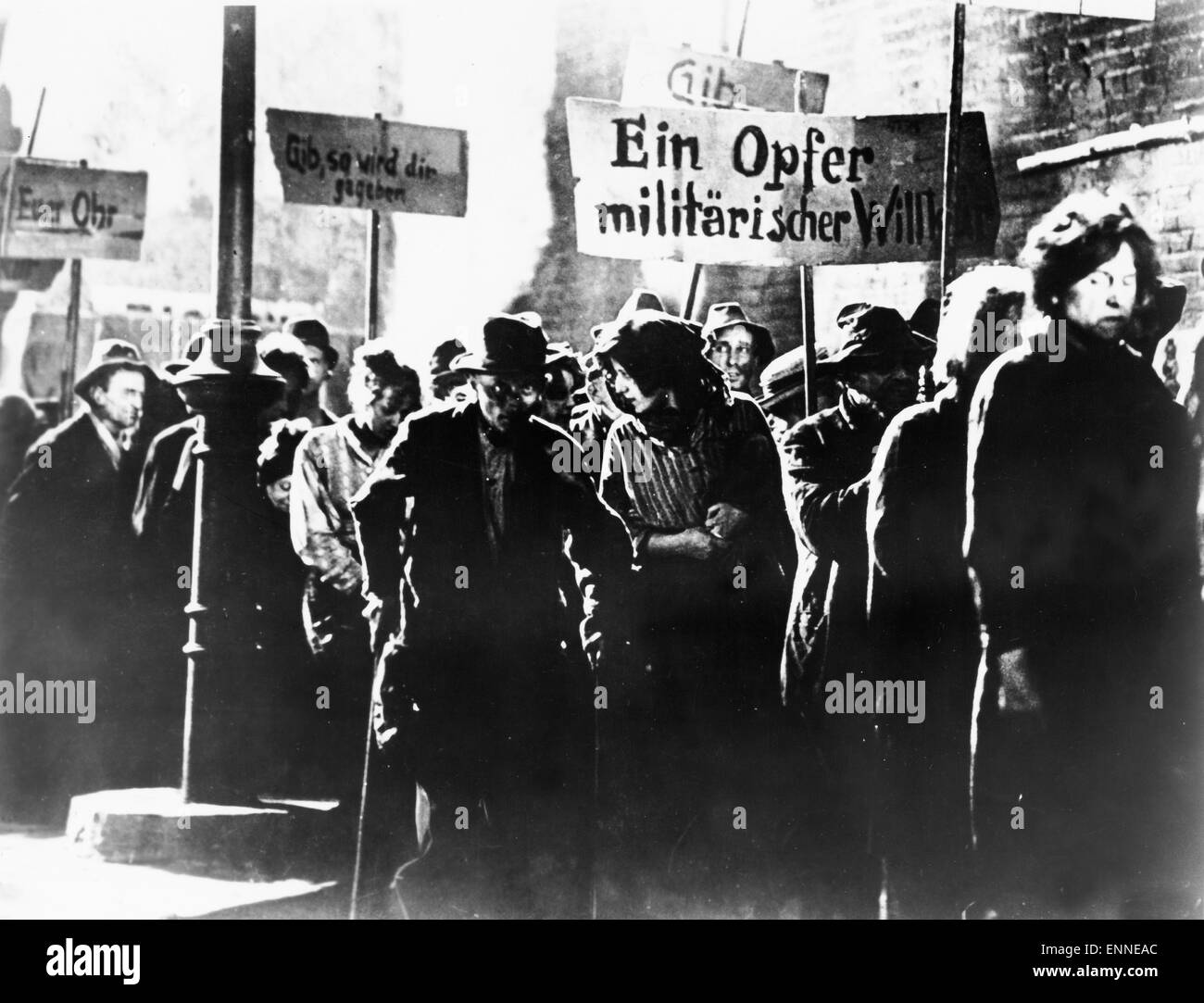 Sterben 3 Groschen-Oper, Deutschland 1931, Regie: Pabst Stockfoto