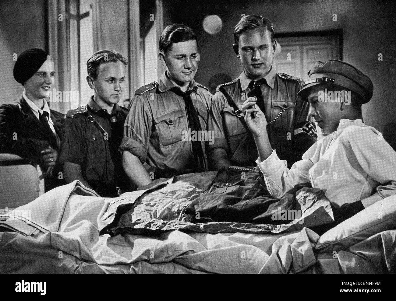Hitlerjunge Quex: Ein Film Vom Opfergeist der Deutschen Jugend, Deutschland 1933, Regie: Hans Steinhoff, Monia: Jürgen Ohls Stockfoto