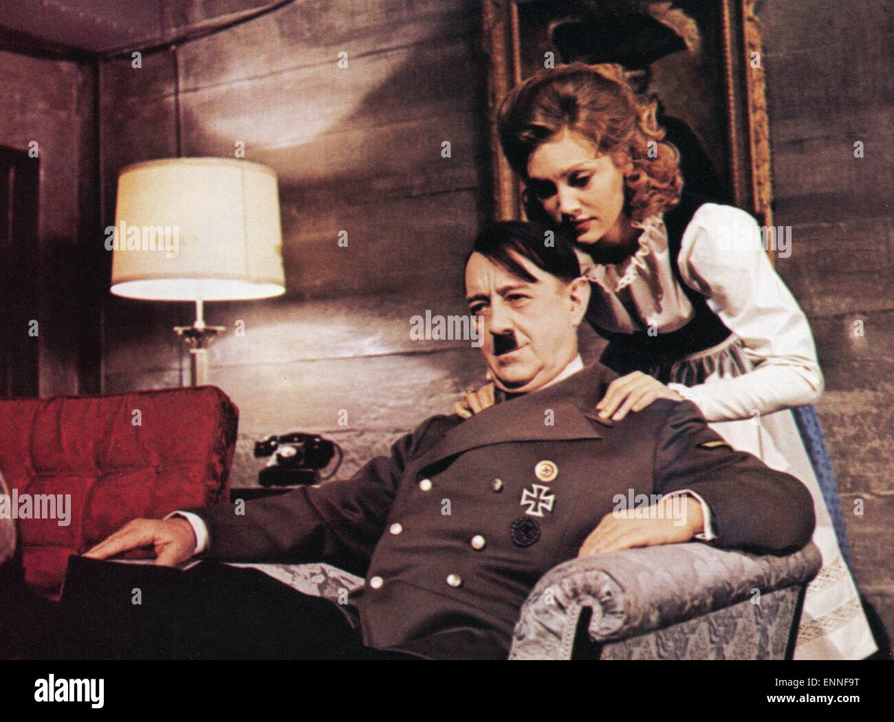 Hitler: Die letzten zehn Tage, Großbritannien/Italien 1973, Regie: Ennio De Concini, Monia: Alec Guinness, Doris Kunstmann Stockfoto
