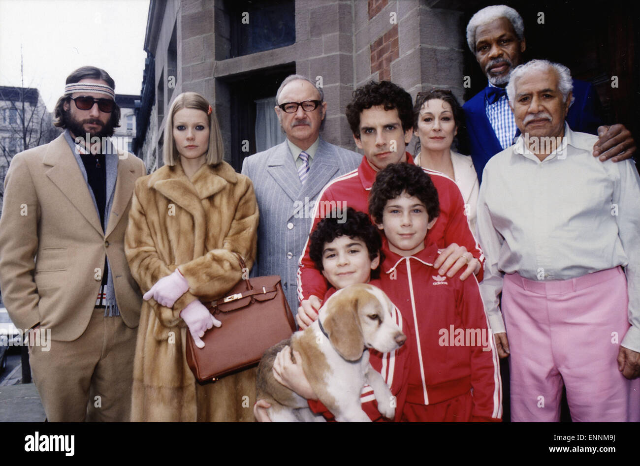 Die Royal Tenenbaums, aka Die Royal Tenenbaums, USA 2001, Wes Anderson, Gene Hackman, Ben Stiller; Luke Wilson; Gwyneth Paltrow; Stockfoto