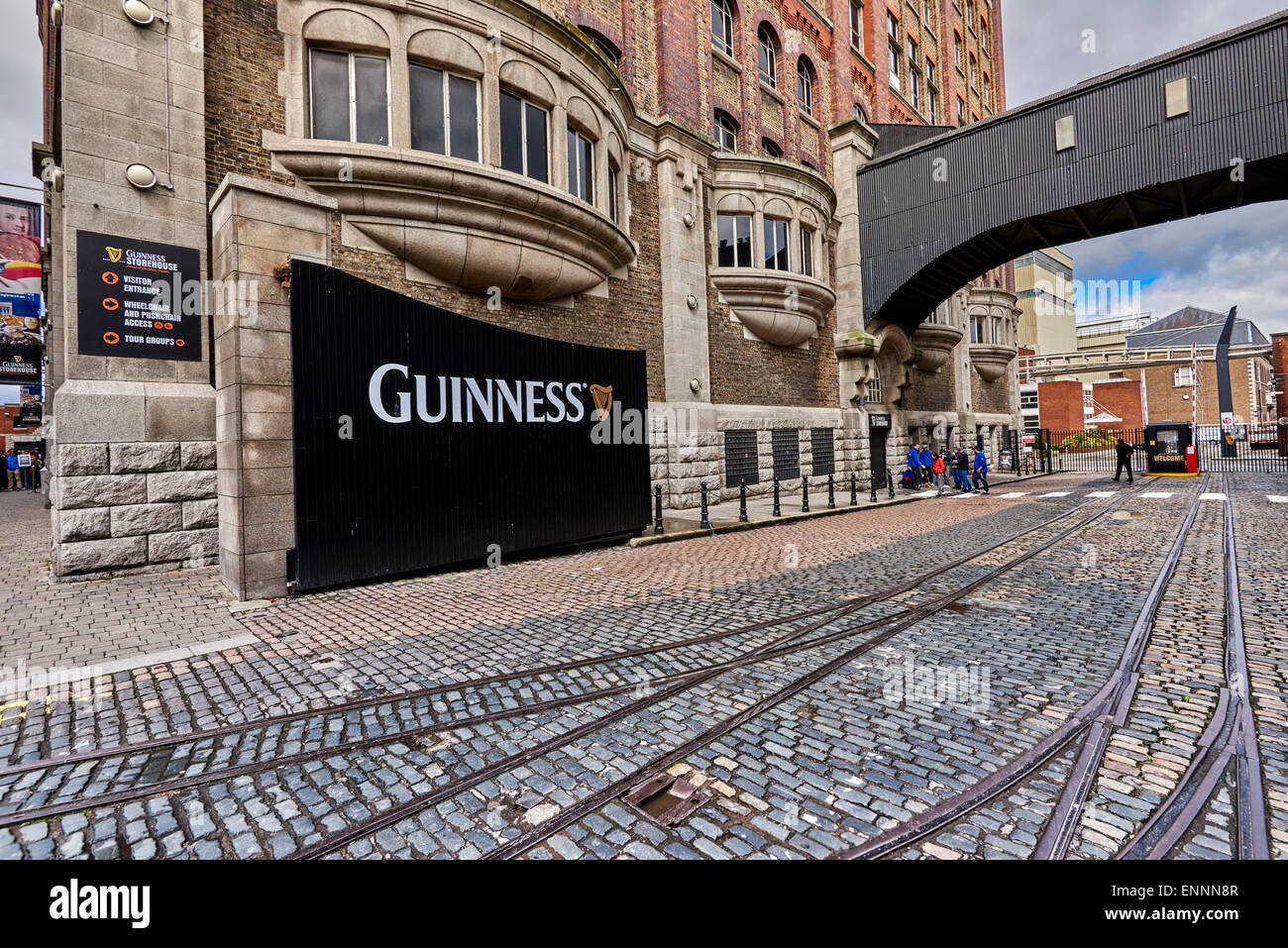 Das Guinness Storehouse Dublin Irland Stockfotografie Alamy