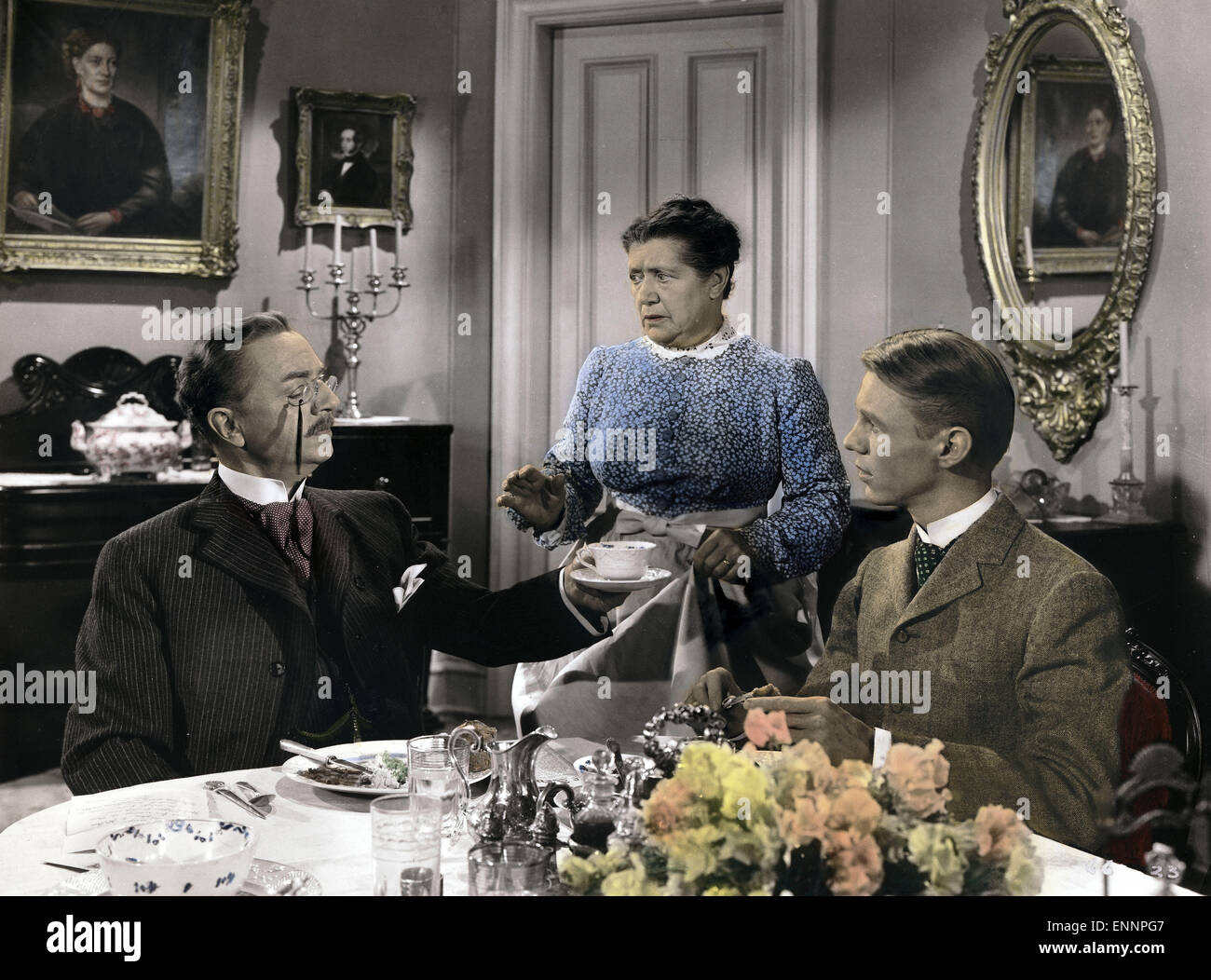 Leben mit Vater, auch bekannt als Unser Leben Mit Vater, USA, 1947, Regie: Michael Curtiz; Monia: William Powell, Jimmy Lydon, Zasu Grube Stockfoto