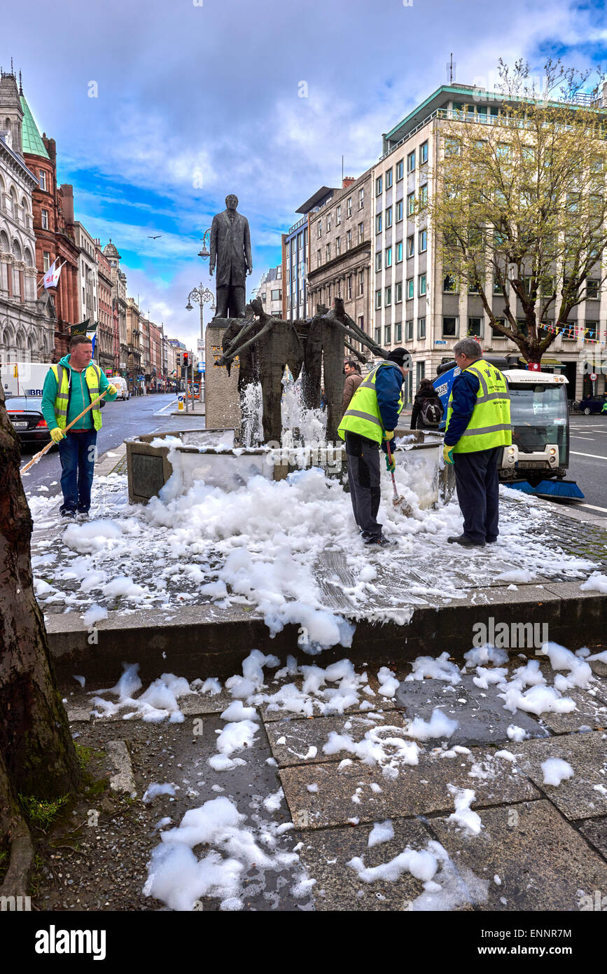 Dublin, die Hauptstadt und größte Stadt in Irland Stockfoto