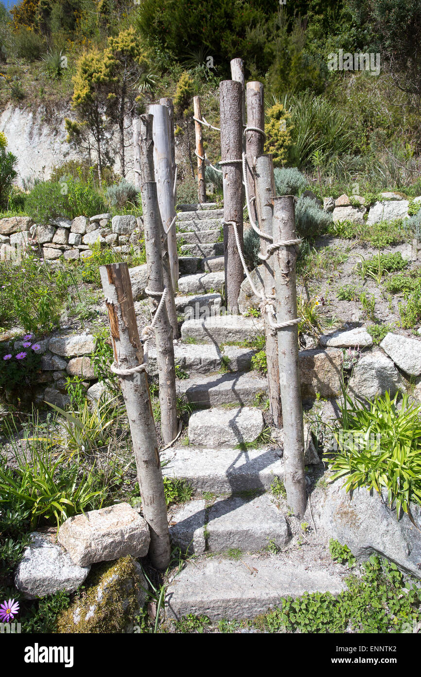 Das Eden Project Umweltschutz Nächstenliebe Park Stockfoto