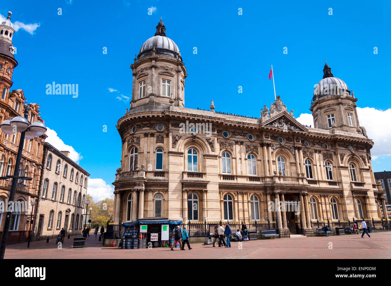 Schifffahrtsmuseum auf Queen Victoria Square in Kingston upon Hull East Yorkshire UK Stockfoto
