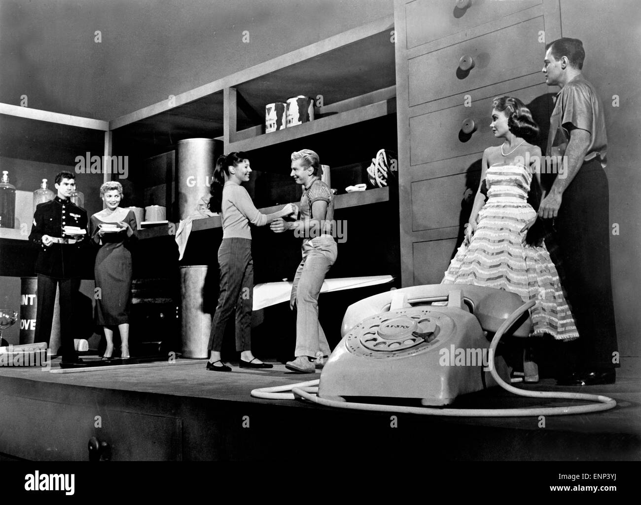 Attack of the Puppet Menschen, USA 1958, Regie: Bert I. Gordon, Monia: John Agar, June Kenney, Scott Peters, Ken Miller, Laur Stockfoto
