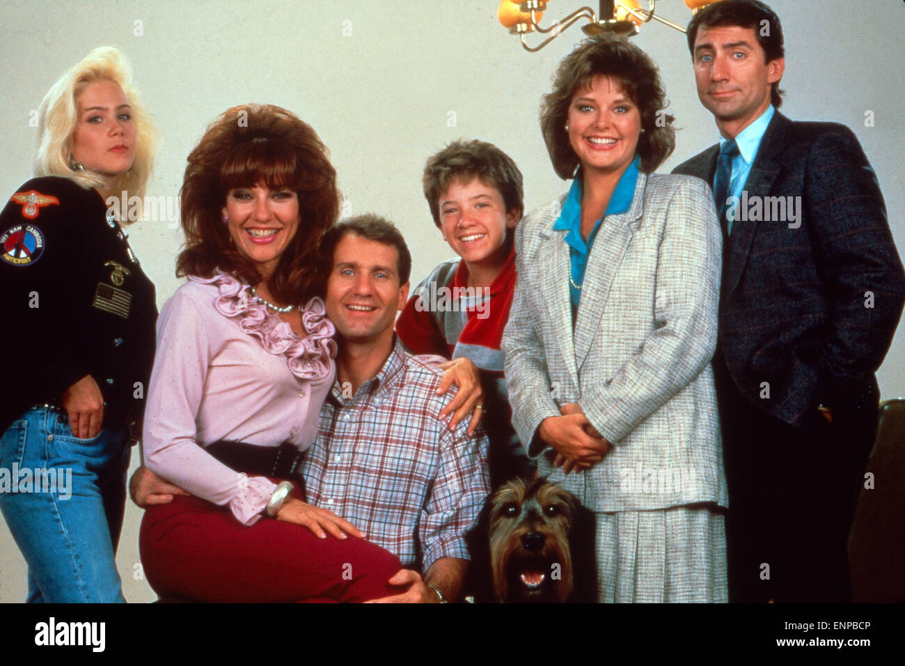 Schrecklich nette Familie, aka: Eine Mainstreamfilm Nette Familie, Fernsehserie, USA 1987-1997, Monia: (v. l.) Christina Appl Stockfoto