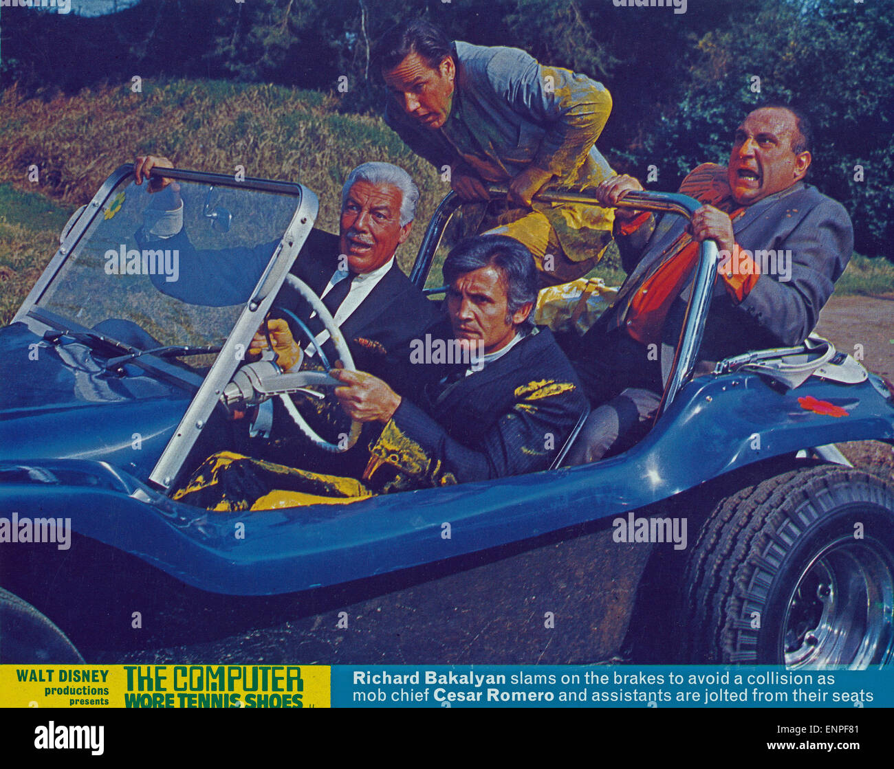 Der Computer Wore Tennis Schuhe, aka: Superhirn in Tennisschuhen, USA 1969, Regie: Robert Butler, Monia: (v. l.) Cesar Romer Stockfoto