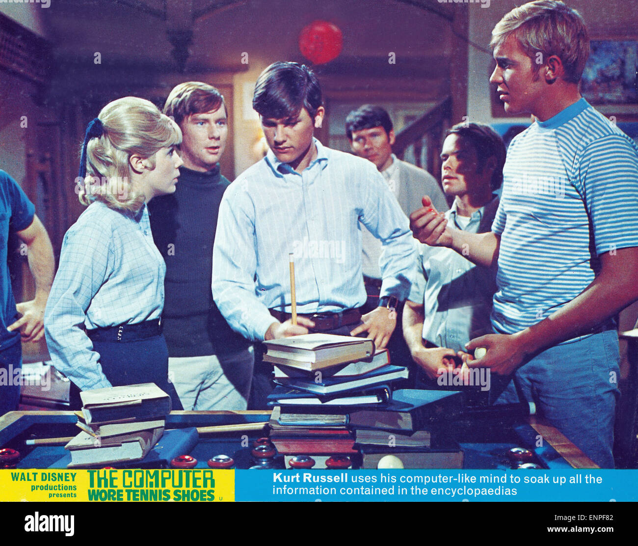 Der Computer Wore Tennis Schuhe, aka: Superhirn in Tennisschuhen, USA 1969, Regie: Robert Butler, Monia: Kurt Russell (Mitte Stockfoto