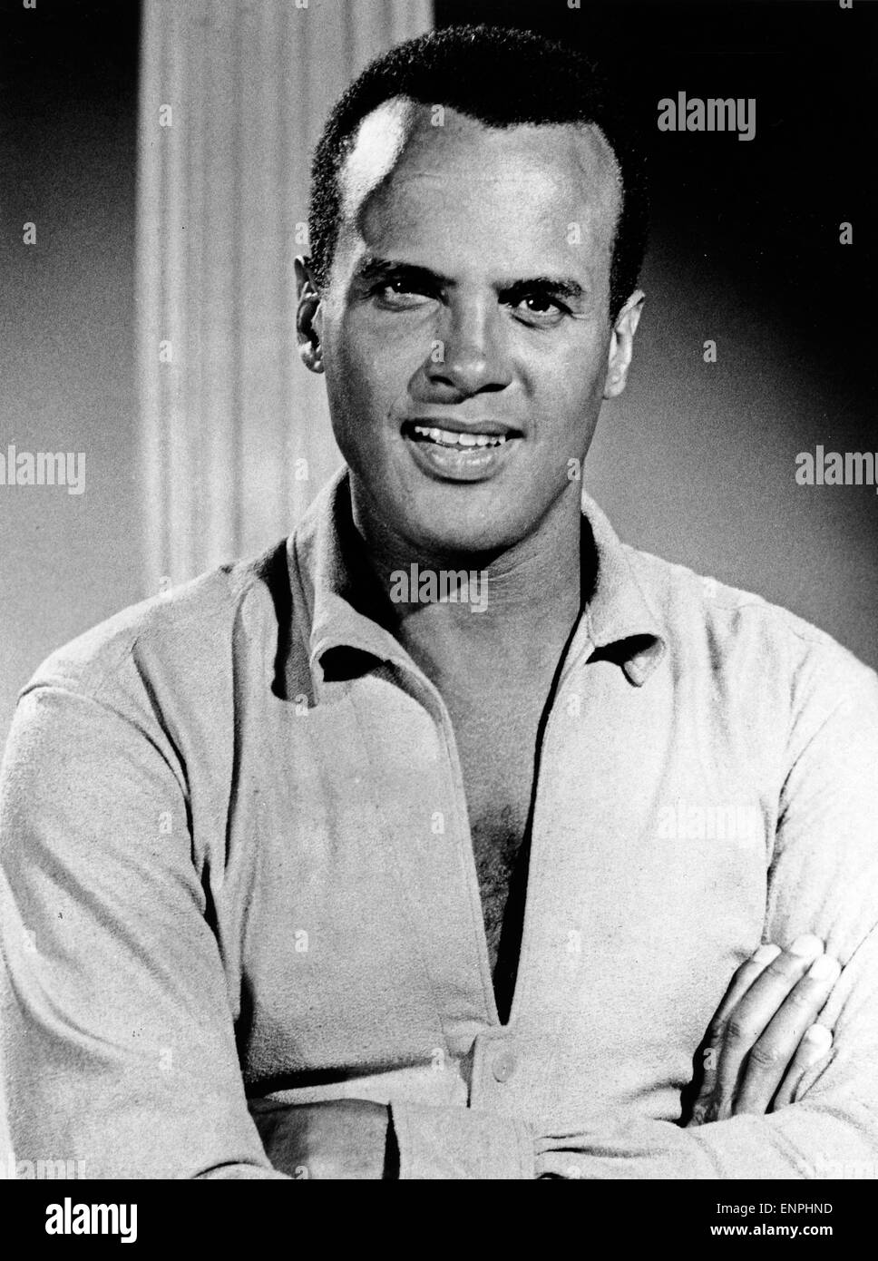 Der Amerikanische Schauspieler, Sänger Und Entertainer Harry Belafonte, 1960er Jahre. US-amerikanischer Schauspieler, Sänger und Entertainer Har Stockfoto