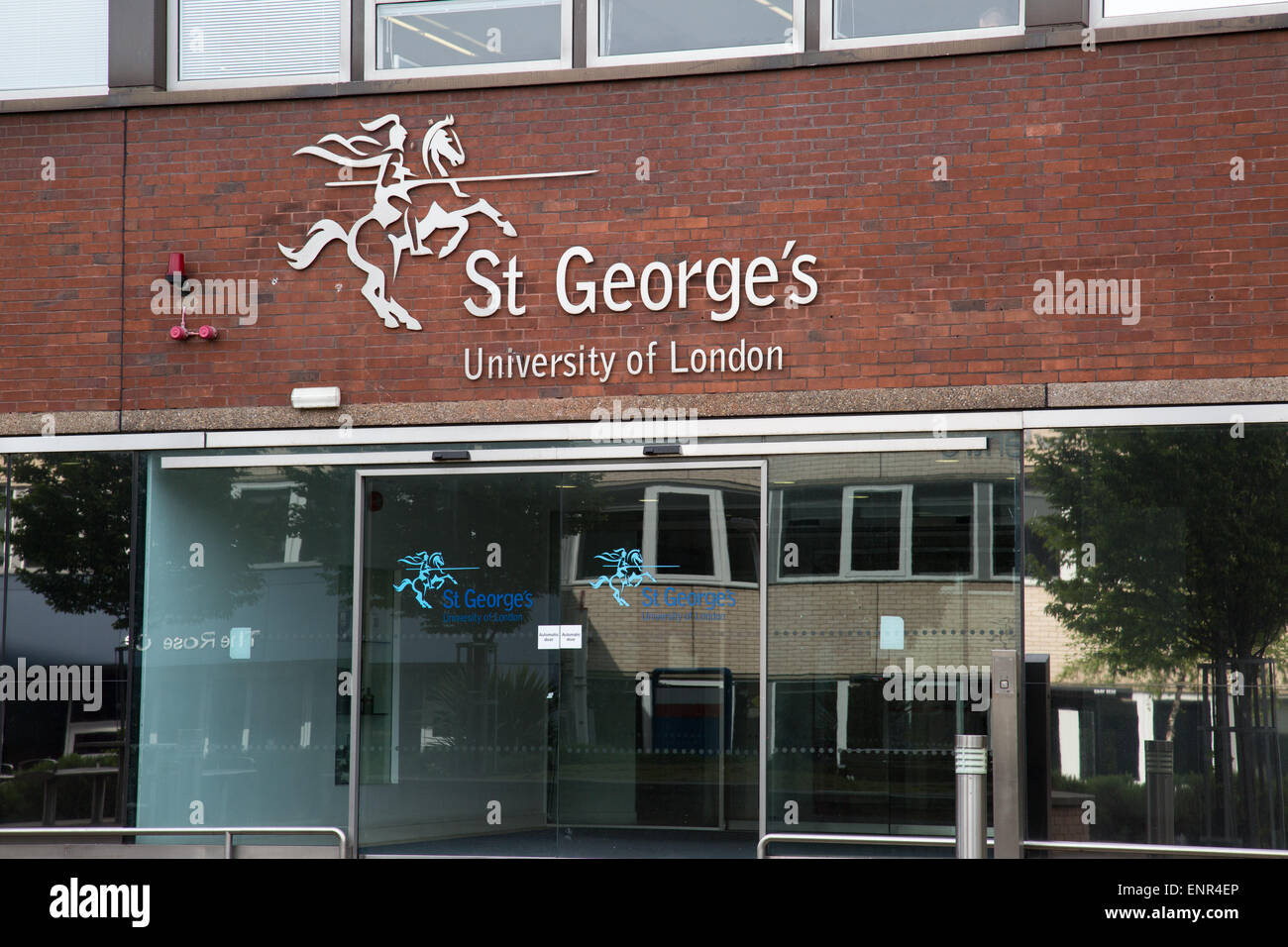 St George's Hospital Medical School Stockfoto