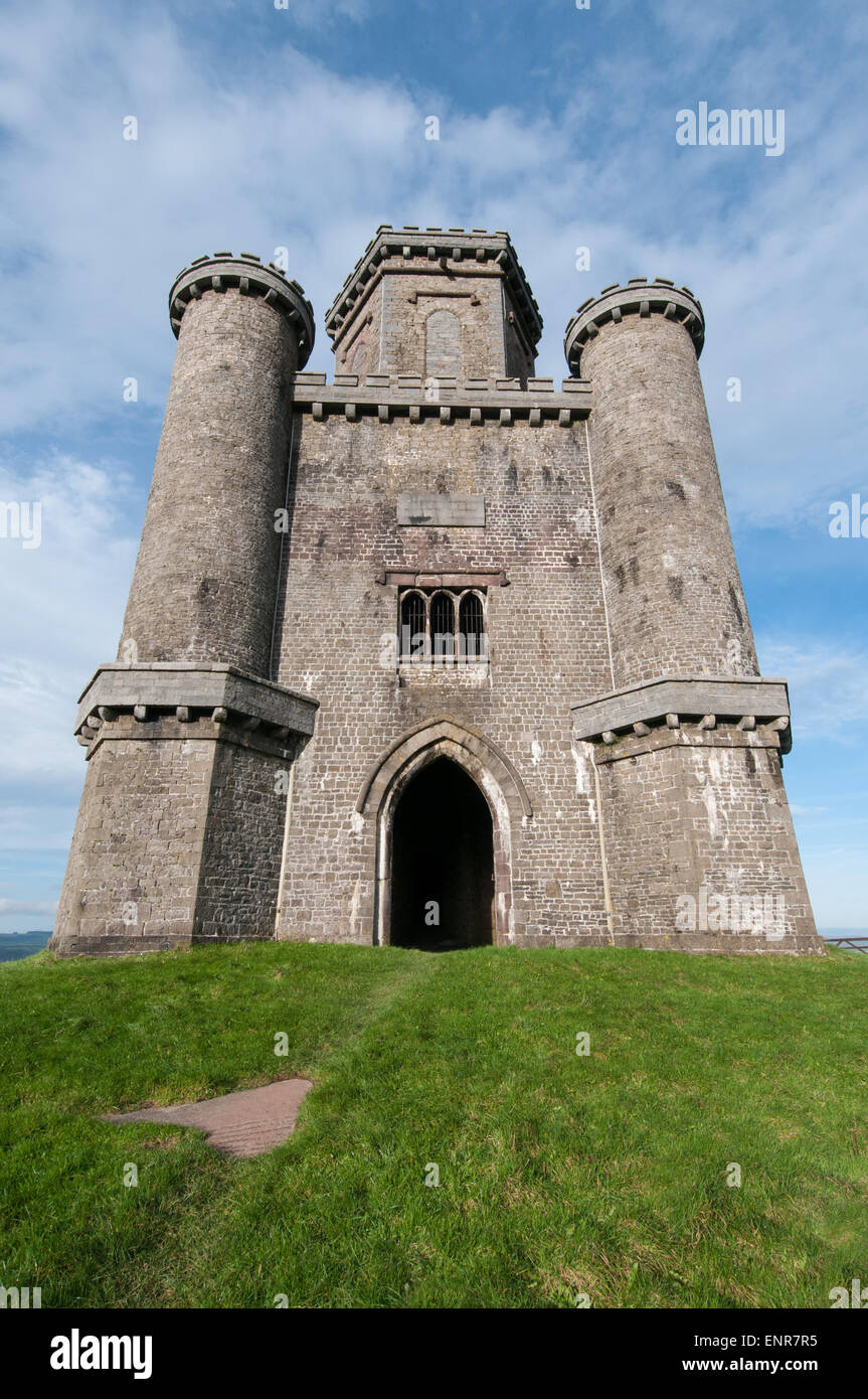 Paxton's Tower, Llanarthne, Carmarthenshire, Wales. Stockfoto