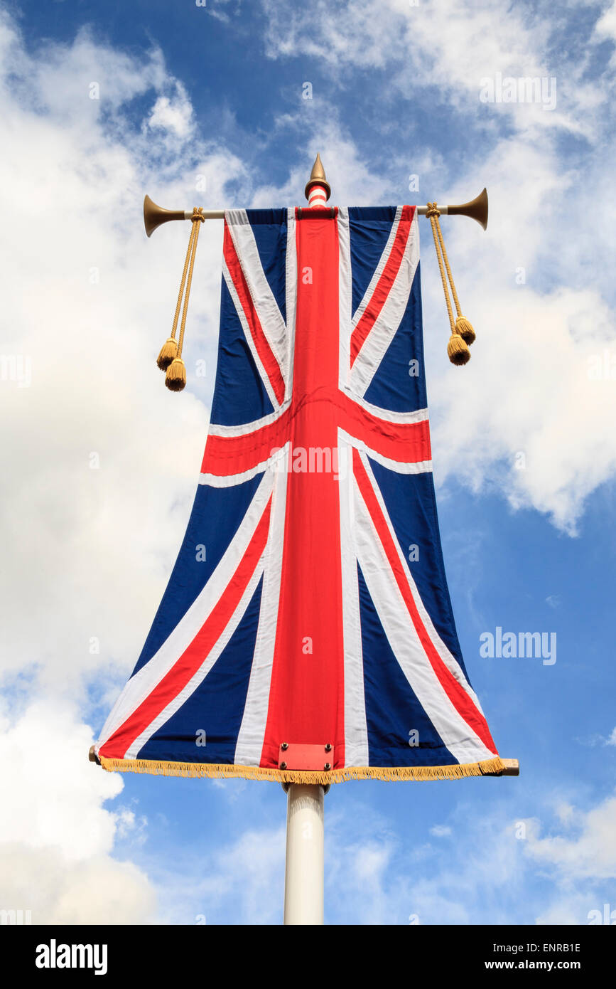 Die britische Union Flagge in Windsor, England Stockfoto