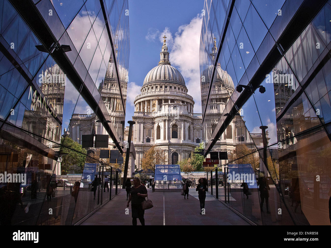 St. Pauls Cathedral in London, England Stockfoto