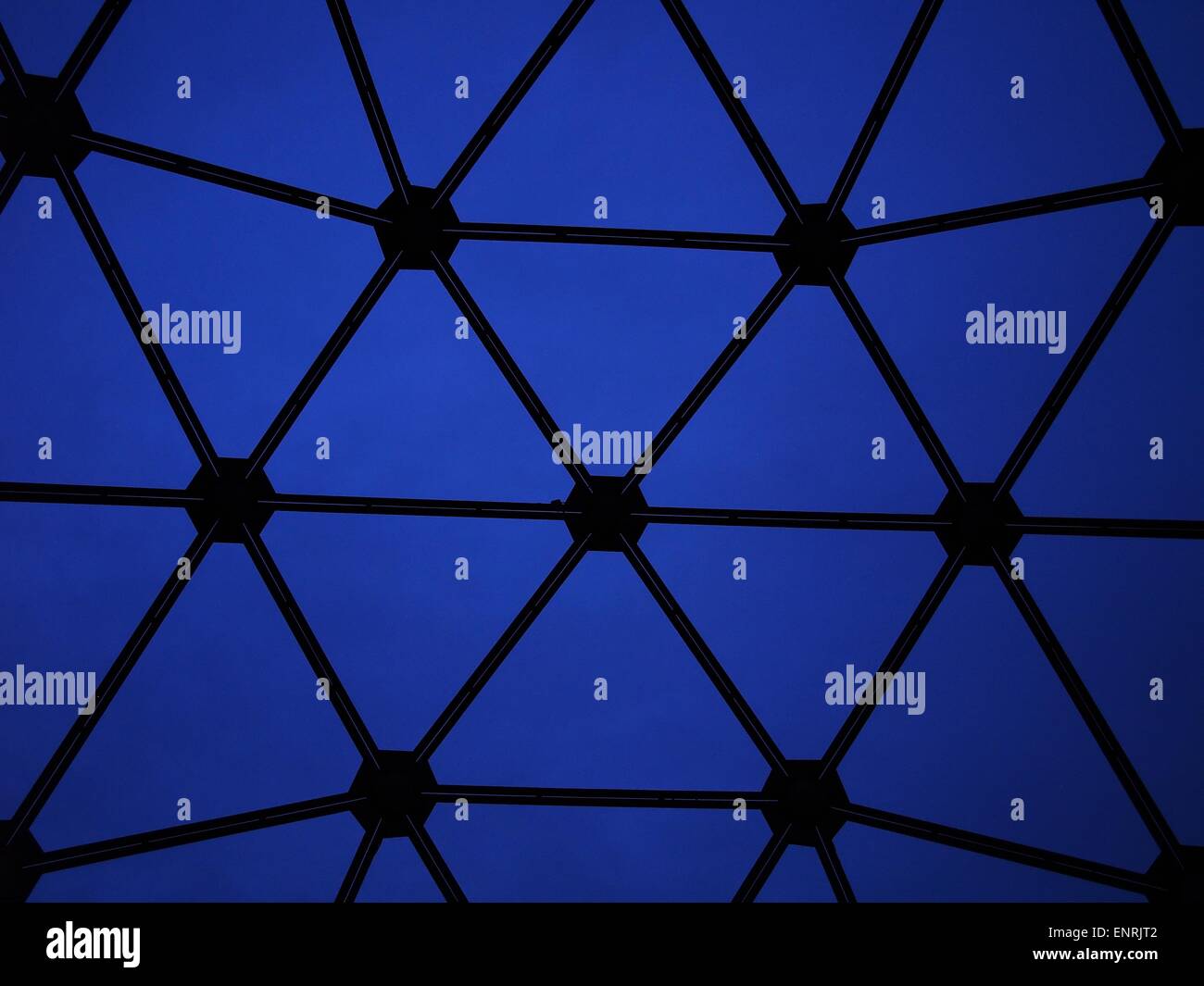 Blaue Muster für den Hintergrund oder Wallpaper. Stockfoto