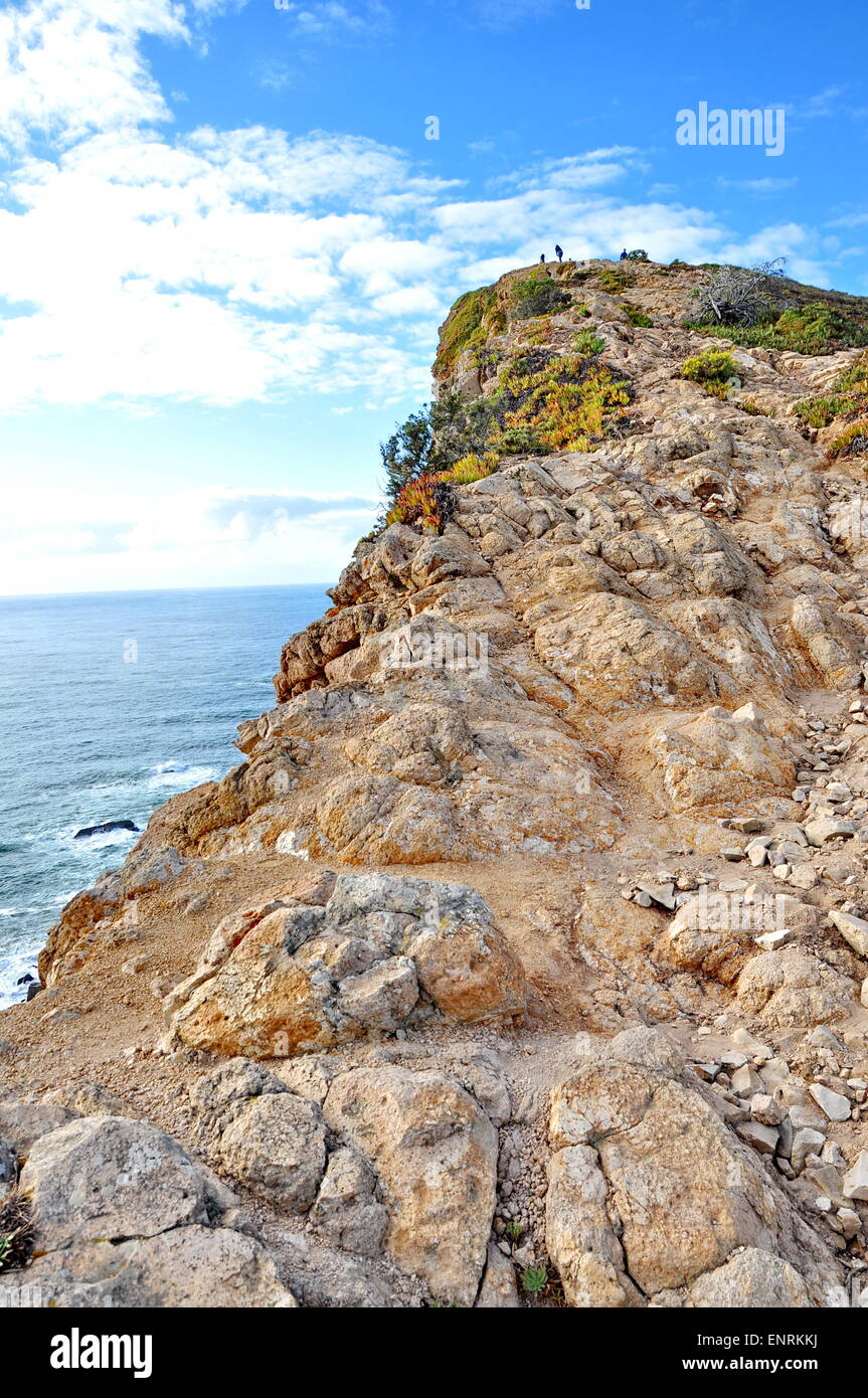 Felsen am Meer (Portugal) Stockfoto Felsen am Meer (Portugal) Stockfoto