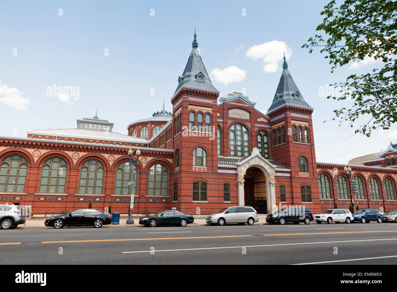 Smithsonian Kunst und Industrie Museum - Washington, DC, USA Stockfoto