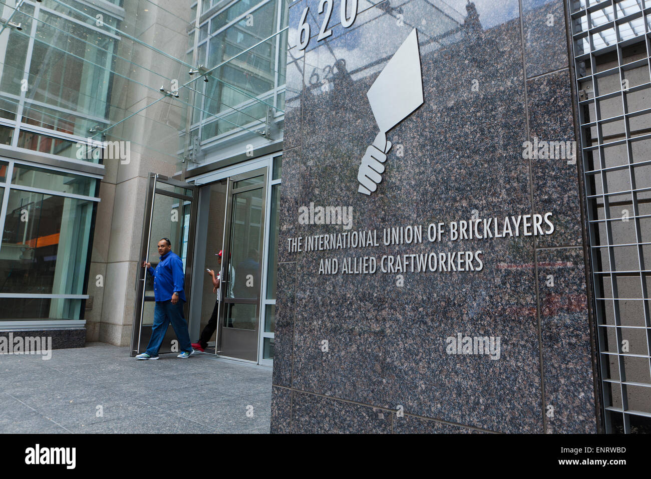 Das internationale Maurer und Alliierten Handwerker Gebäude - Washington, DC USA Stockfoto