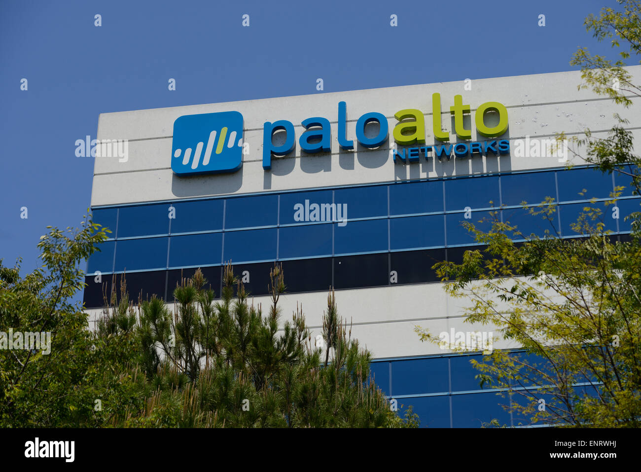 Hauptsitz von Palo Alto Networks, Santa Clara CA Stockfoto