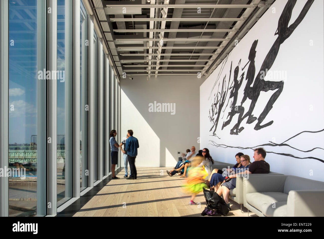 Whitney Museum of American Art, New York, USA. Architekt: Renzo Piano Building Workshop, 2015. Stockfoto