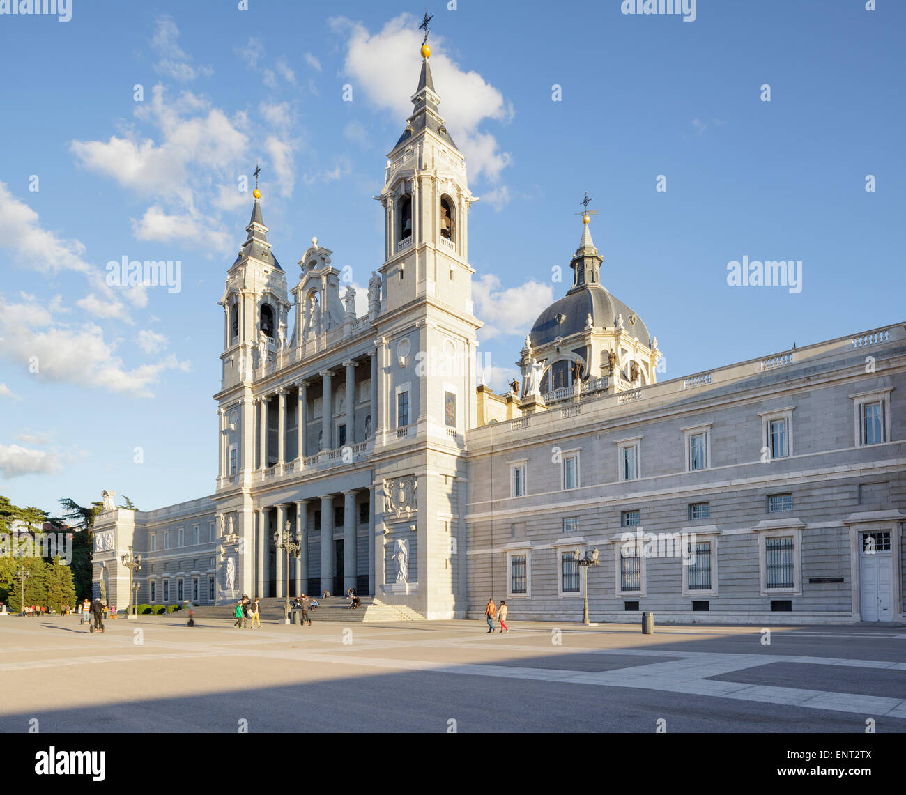 Santa Maria la Real De La Almudena Kathedrale, Madrid, Spanien Stockfoto