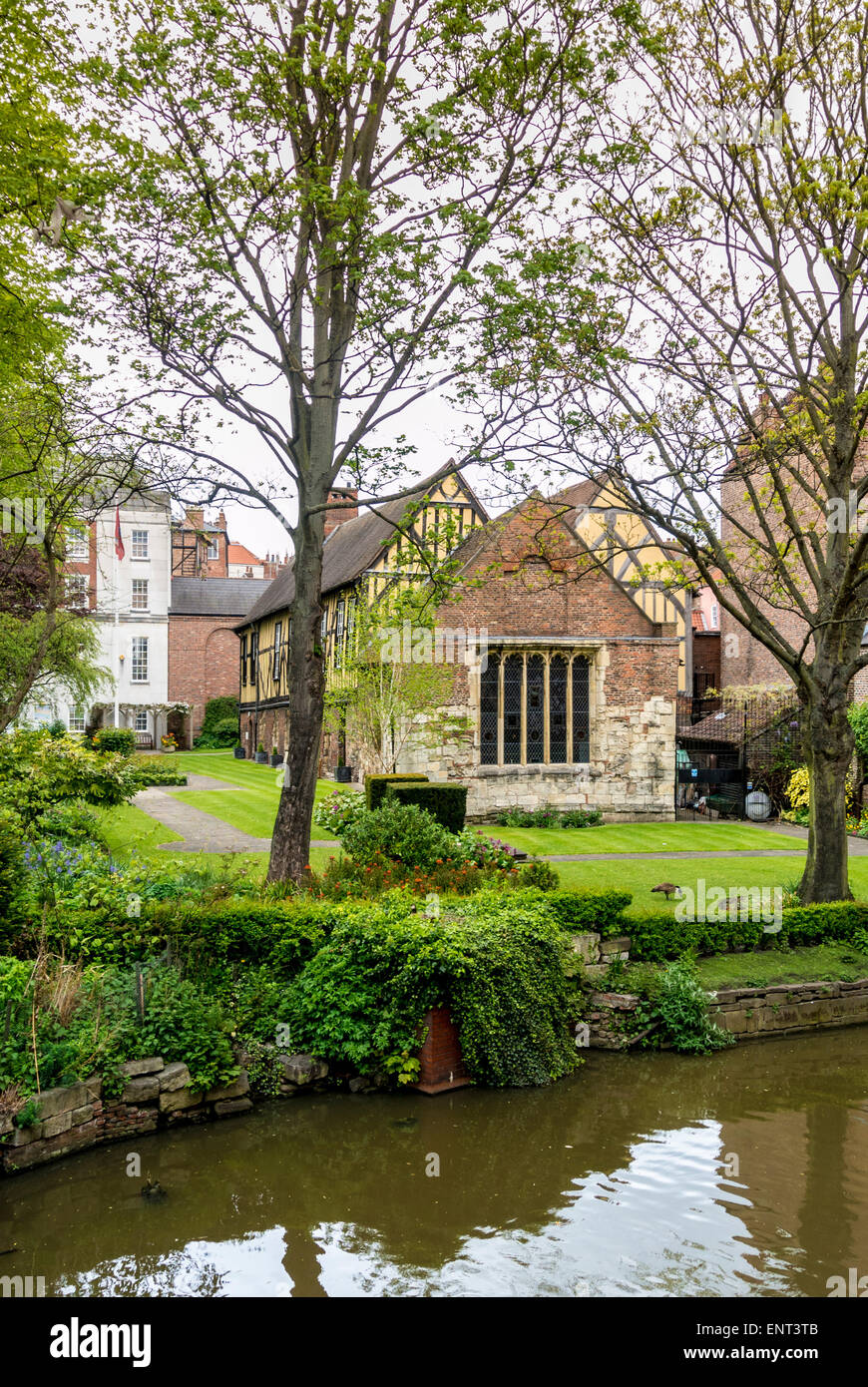 Merchant Adventurer Hall, York, UK. Stockfoto