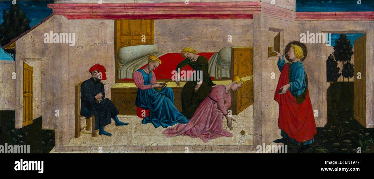 Die Liebe des Heiligen Nikolaus von Bari 26.09.2013 - Antikensammlung Stockfoto