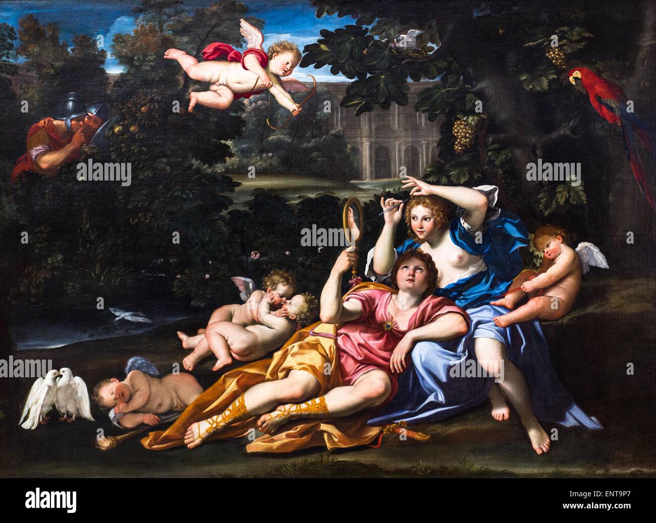 Renaud und Armide 26.09.2013 - Sammlung des 17. Jahrhunderts Stockfoto