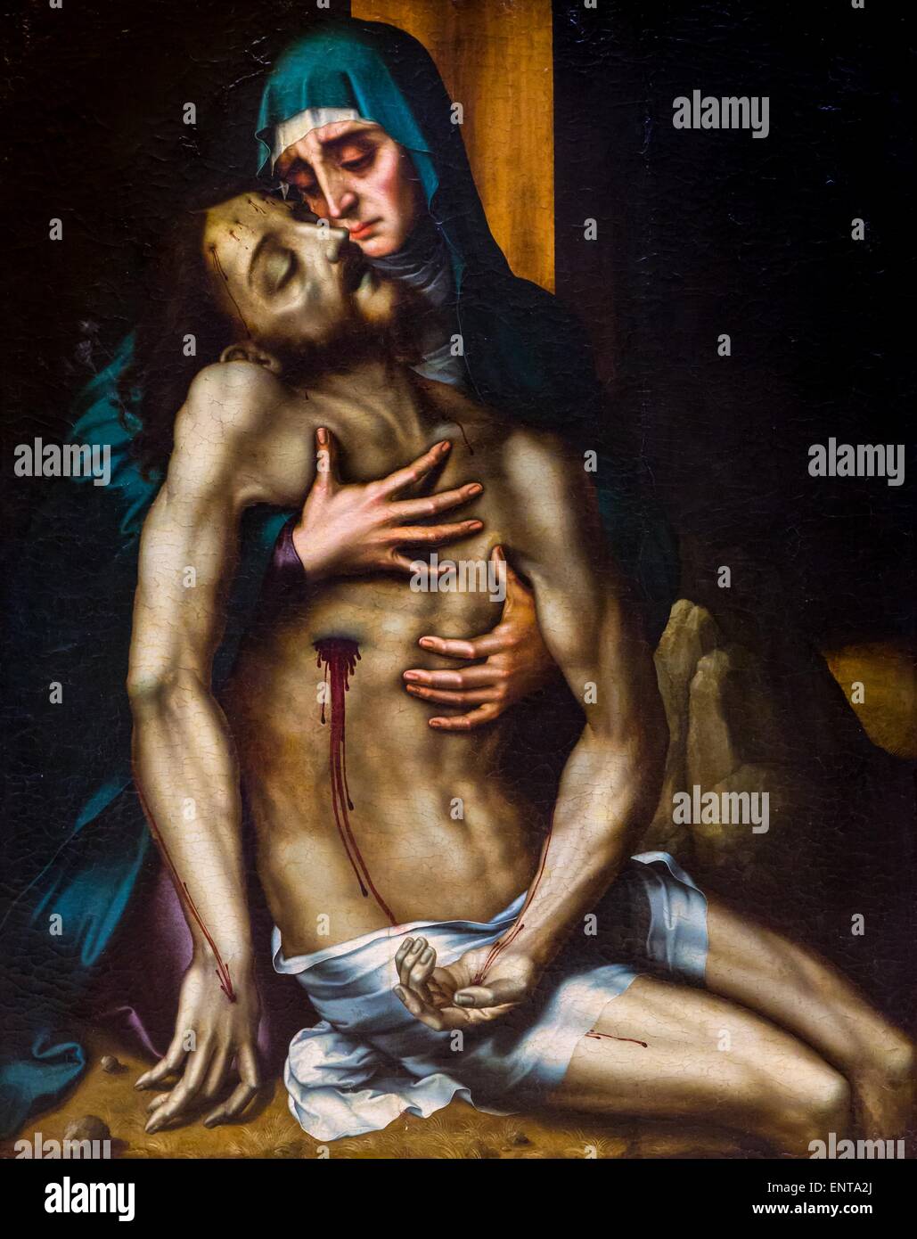 Die Pieta 10.02.2013 - Sammlung des 16. Jahrhunderts Stockfoto