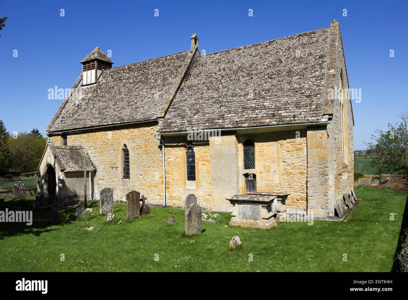 Hailes Kirche, Winchcombe, Cotswolds, Gloucestershire, England, Vereinigtes Königreich, Europa Stockfoto
