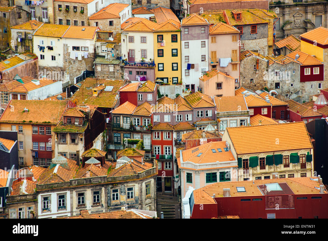 Immobilien Porto, Portugal Stockfoto