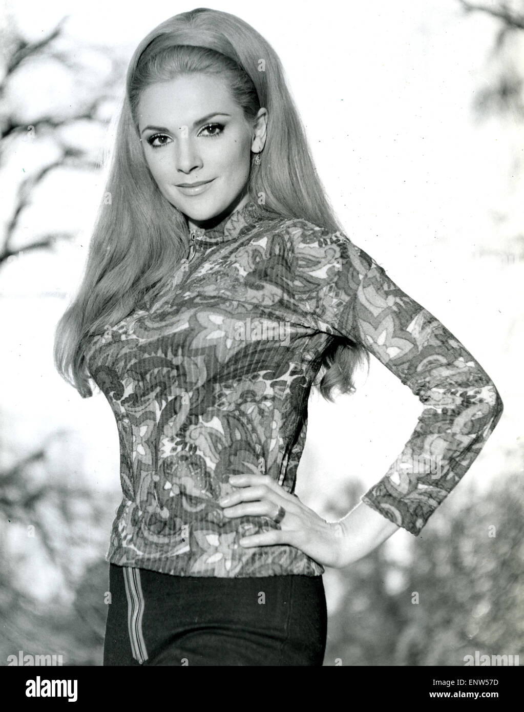 Australische Pop-Sängerin PATSY ANN NOBLE über 1965 Stockfoto