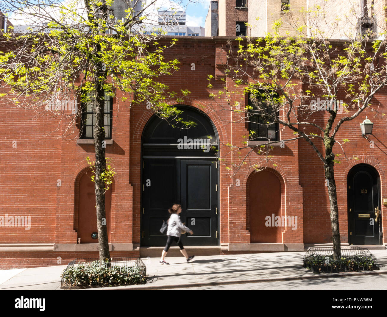 Amateur Comedy Club Building, Springtime, Murray Hill, Midtown, NYC, east 36th Street Stockfoto