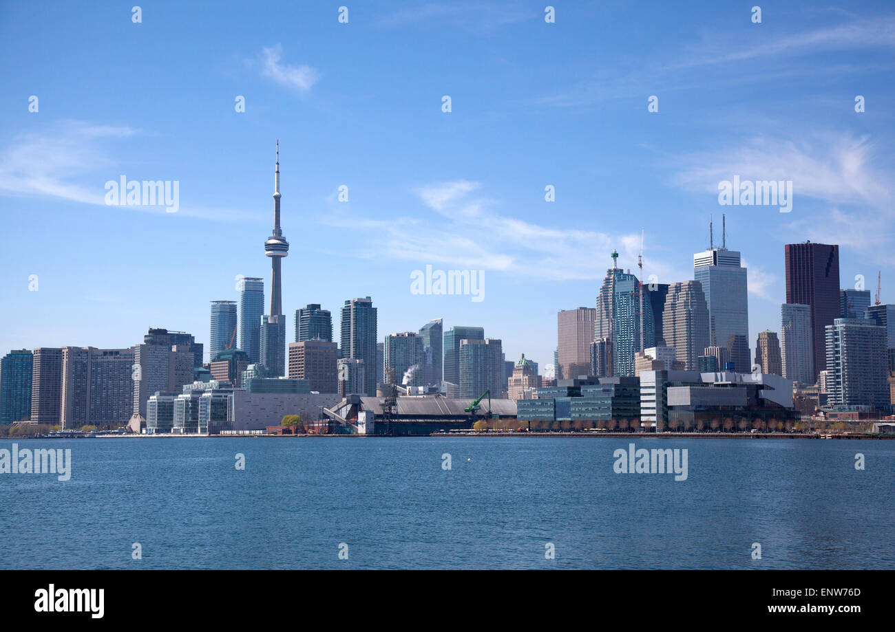 Skyline von Toronto Stockfoto Skyline von Toronto Stockfoto