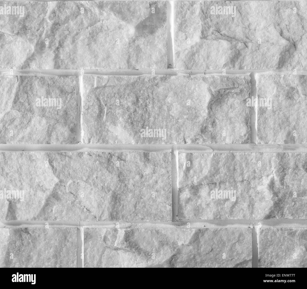 Weiße Marmor Stein gemauerte Wand Hintergrund oder Textur Stockfoto