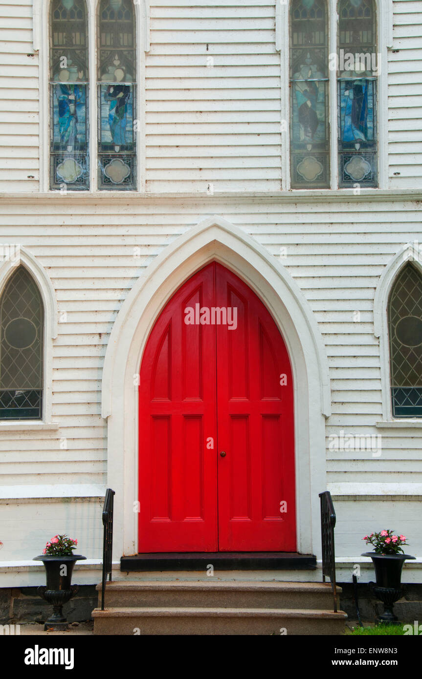 St Johns Episcopal Church, New Hartford, Connecticut Stockfoto