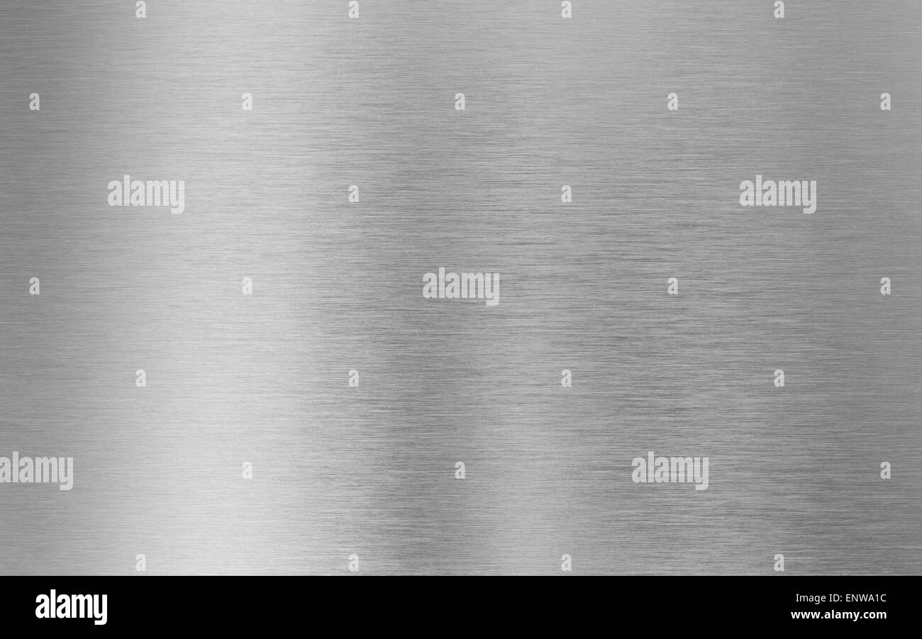 Silber Metall Textur Hintergrund Stockfoto