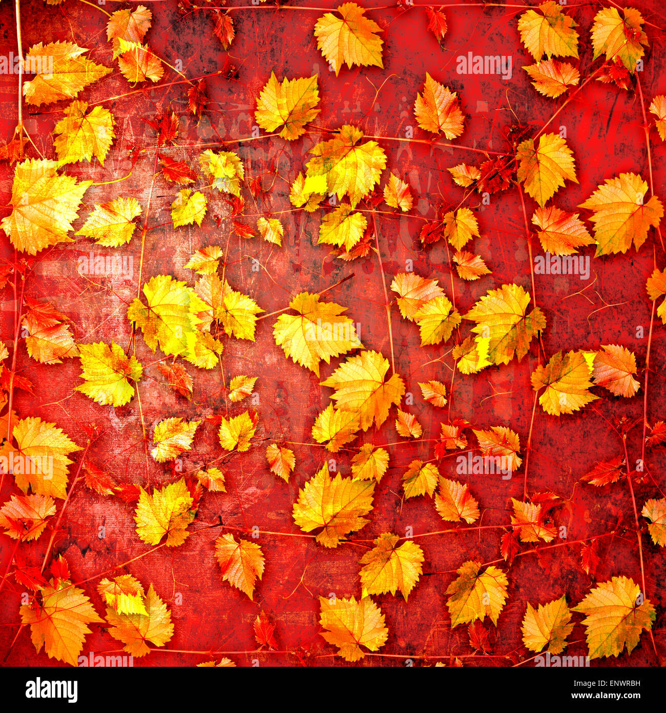 Abstrakte unordentlich antiken Hintergrund im Scrapbooking-Stil mit dekorativen gold Stockfoto