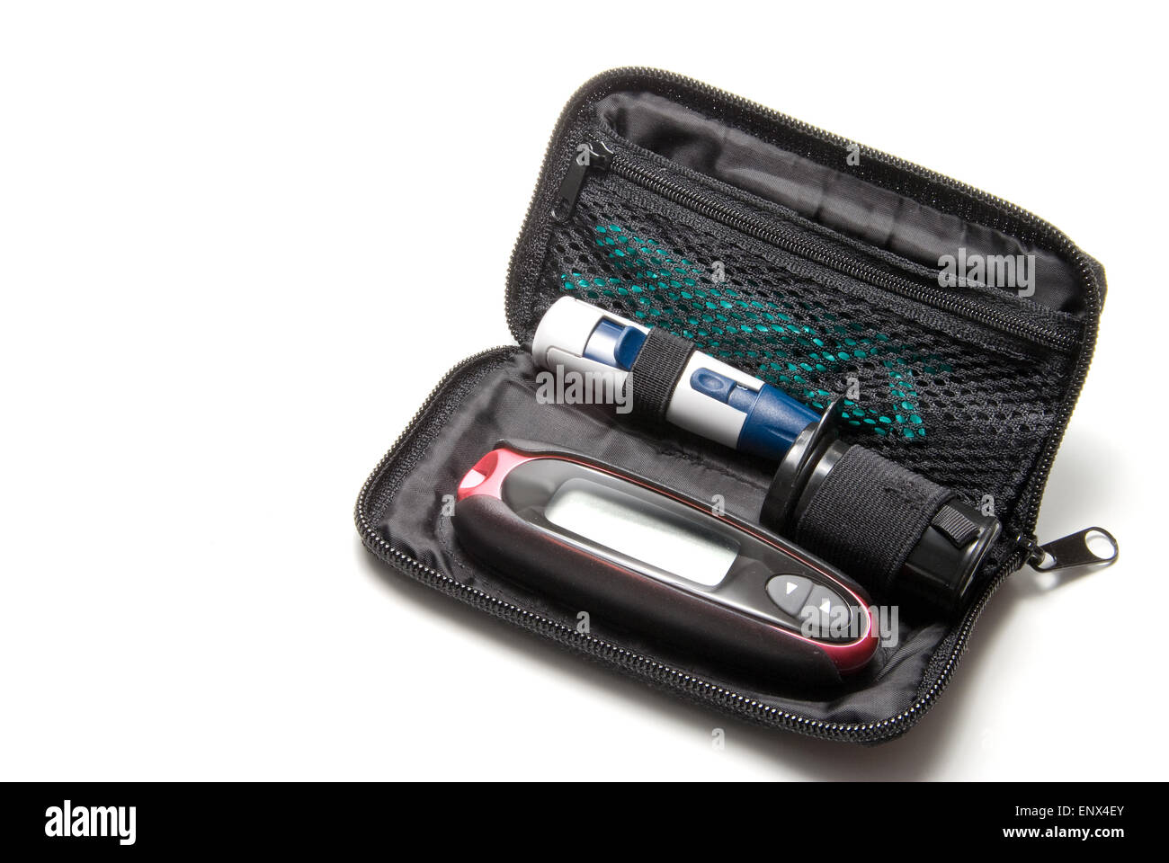 Diabetes-Kit Stockfoto