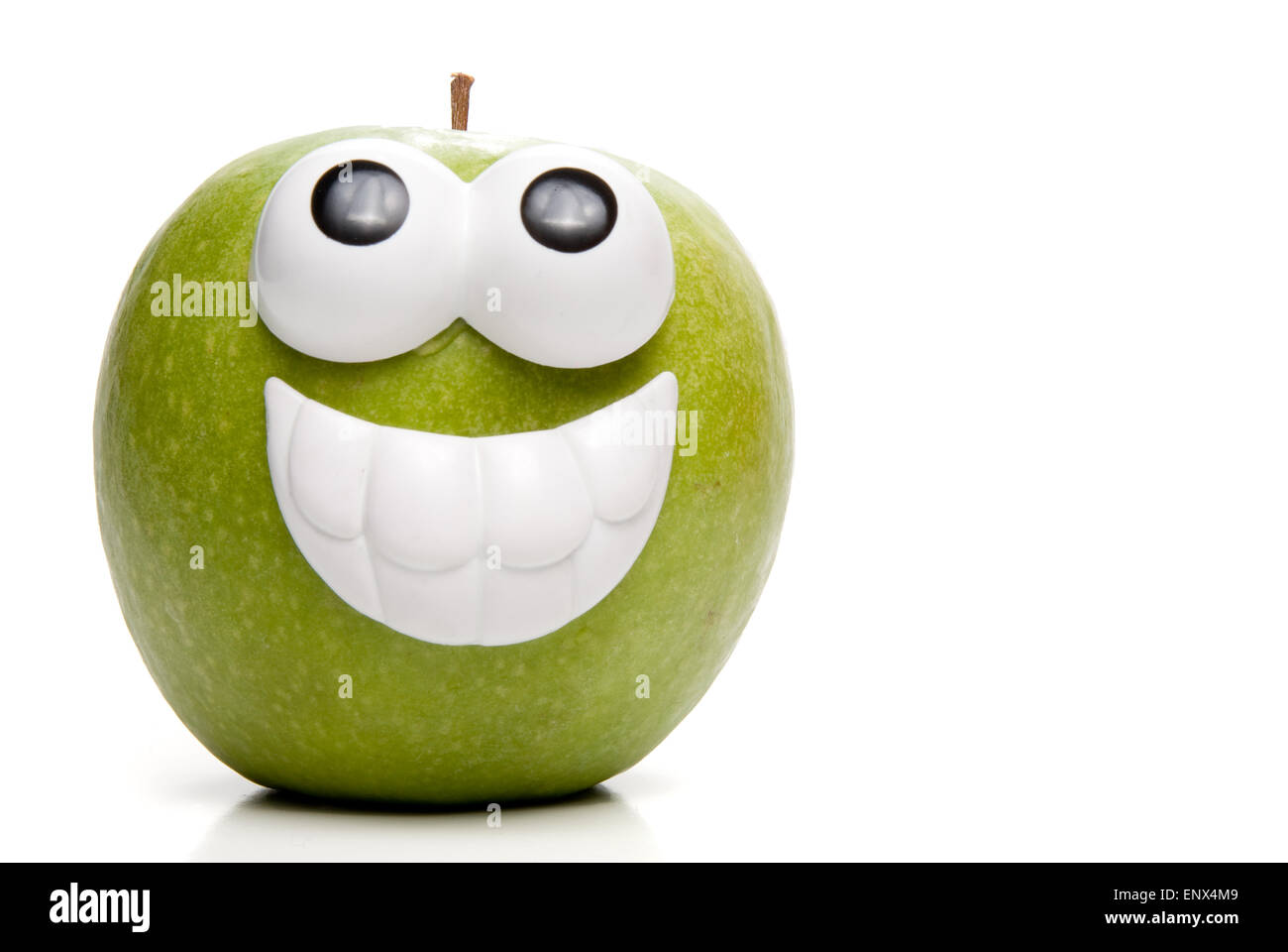 Granny Smith Apfel Stockfoto