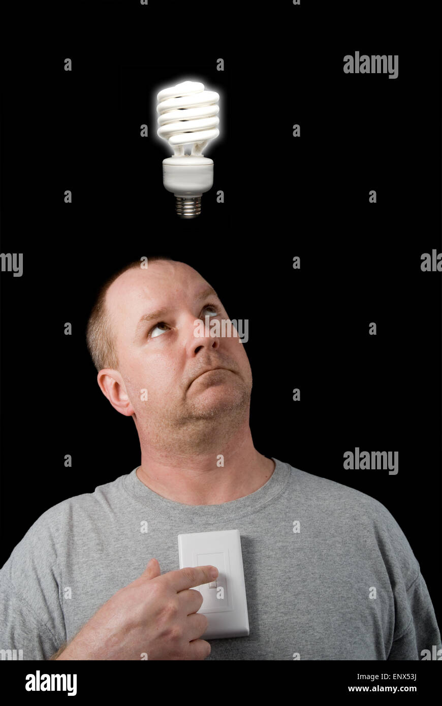 Glänzende Idee Stockfoto