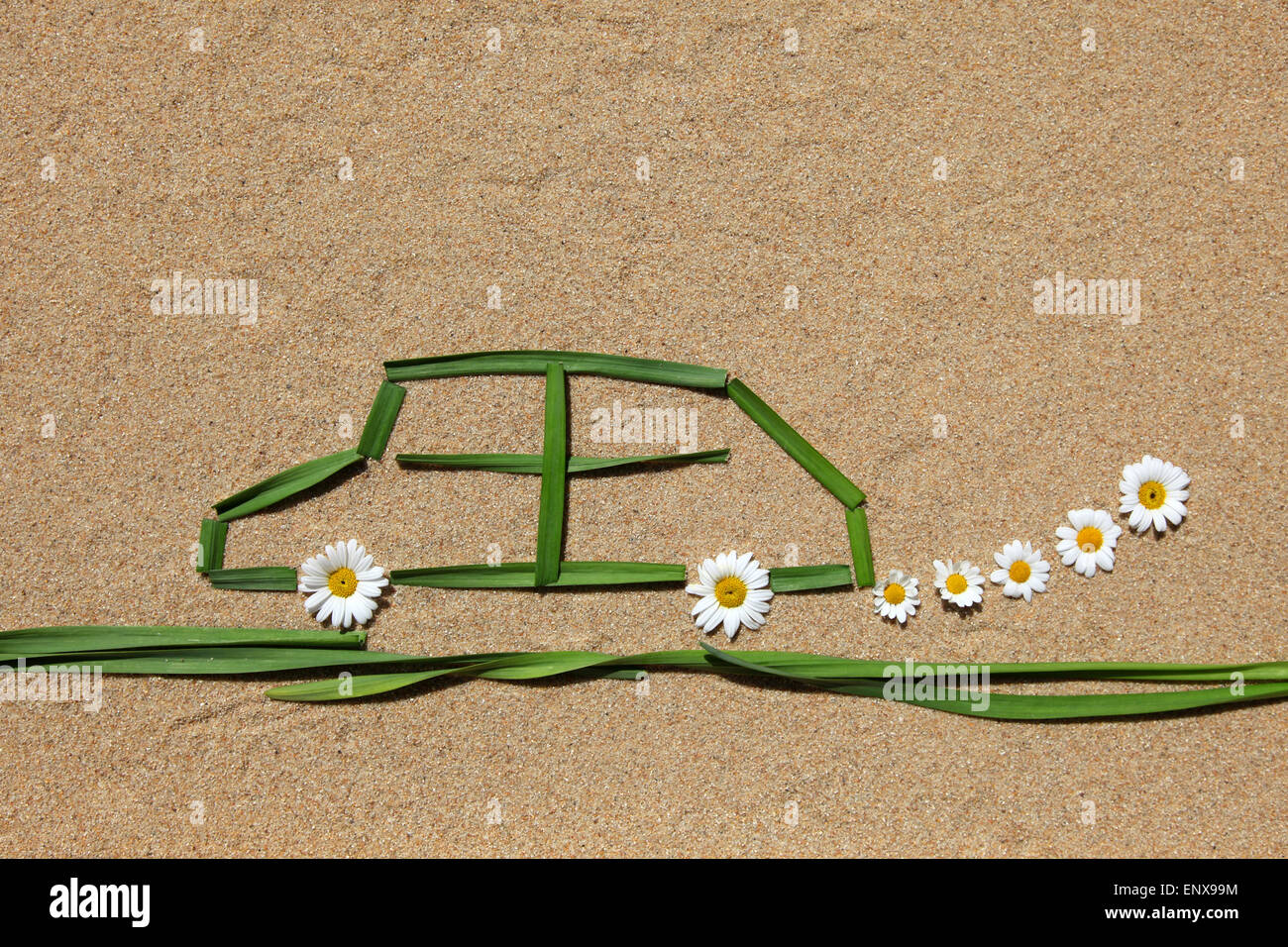 Umweltschutz Im Automobilbau Stockfoto