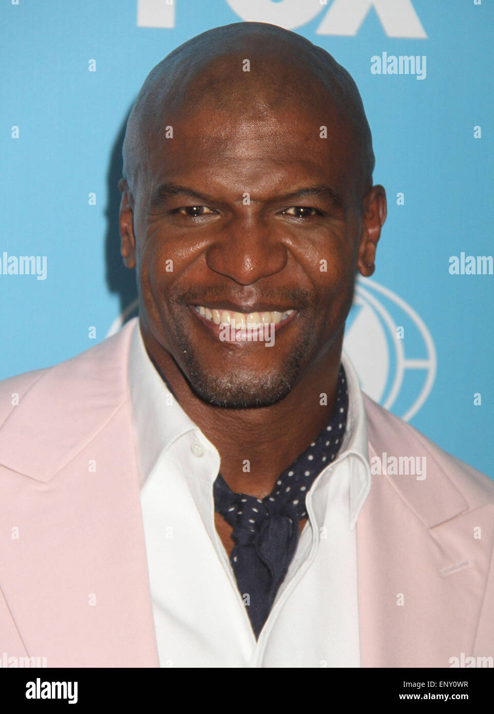 New York, New York, USA. 11. Mai 2015. Schauspieler/ehemalige Football-Spieler TERRY CREWS besucht die 2015 Fox Upfront Präsentation am Wollman Rink im Central Park. Bildnachweis: Nancy Kaszerman/ZUMAPRESS.com/Alamy Live-Nachrichten Stockfoto