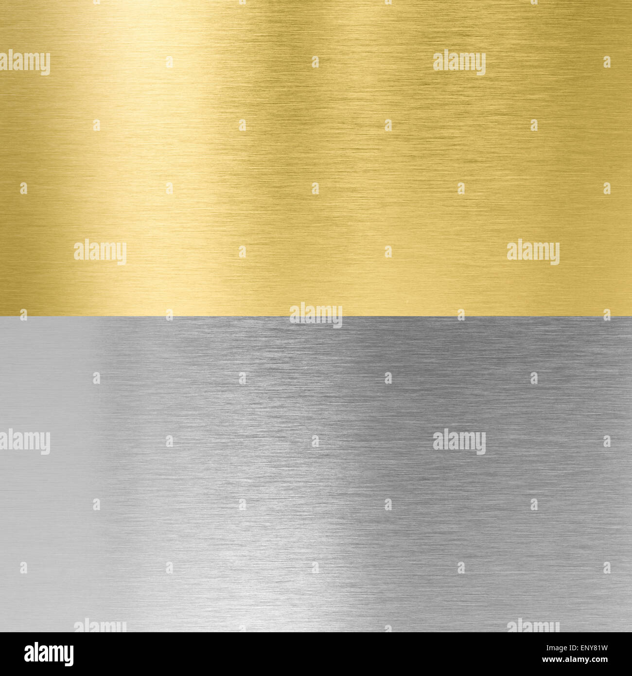 Gold und Silber gestickt Metall Texturen Stockfoto