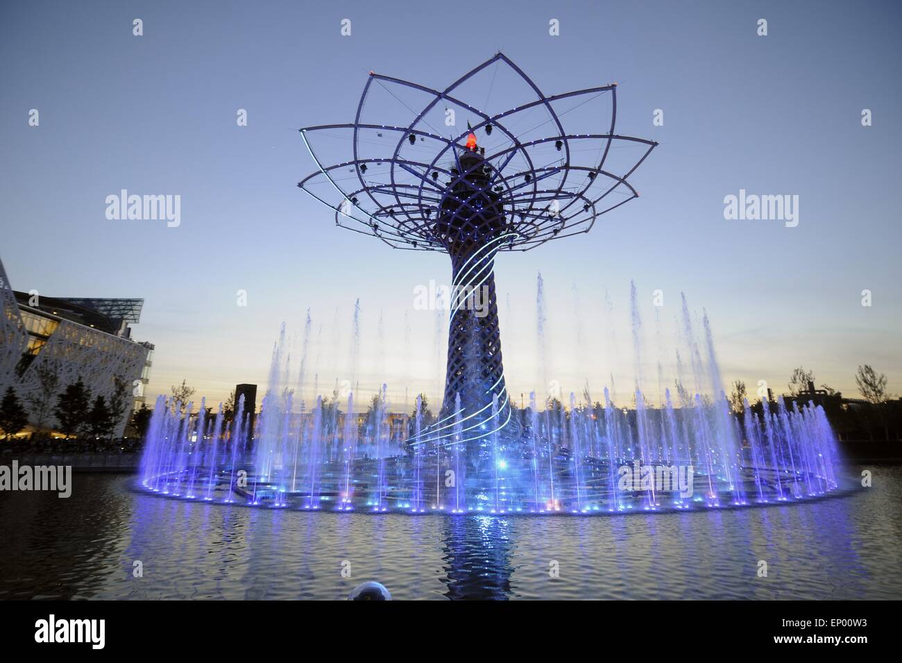 Mailand (Italien), World Ausstellung Expo 2015, der Baum des Lebens, Symbol der Expo Stockfoto