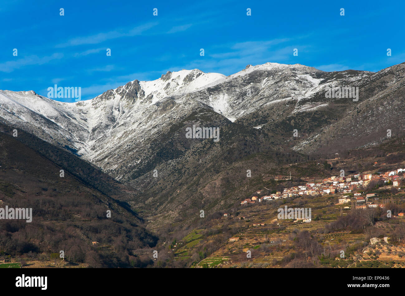 Sierra de Gredos, Guijo de Santa Barbara, Cáceres, Extremadura, Spanien, Europa Stockfoto